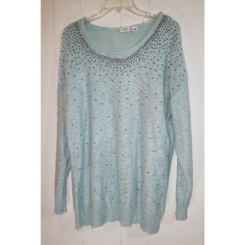 Cato size 18/ 20 mint green sweater
